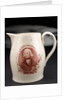Horatio Nelson creamware jug by Unknown