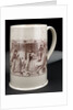 Creamware mug by unknown