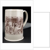 Creamware mug by unknown