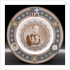 Porcelain plate by Caverswall China Co. Ltd.