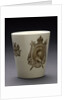 Porcelain beaker inscribed 'CORONATION 1911' by Doulton & Co. Ltd.