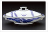White vegetable dish by Cauldon Ltd.