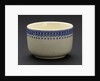 Earthenware sugar bowl by unknown