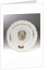 Earthernware plate by unknown