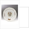 Earthernware plate by unknown