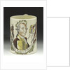 Mug with a portrait of Admiral Sir George Brydges Rodney (1719-1792) by unknown