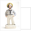 Earthenware figure of a sailor by unknown