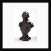 Earthenware bust by Unknown