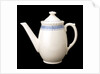 Coffee pot with lid by unknown