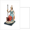 Earthenware figure by Unknown