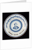 English delftware plate by unknown