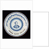 English delftware plate by unknown