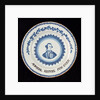 English delftware plate by unknown