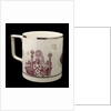 Creamware mug by unknown
