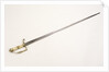 Five-ball hilted dress sword by unknown