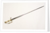 Five-ball hilted dress sword by unknown