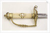 Five-ball hilted dress sword by unknown