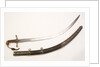 Scimitar which belonged to Captain Edward Crofton by unknown