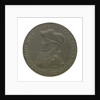 Token depicting Admiral of the Fleet Richard Howe (1726-1799) and the Glorious First of June, 1794; obverse by T. Wyon