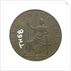 Emsworth halfpenny token commemorating Admiral of the Fleet Richard Howe (1726-1799) and the Glorious First of June, 1794; reverse by T. Wyon