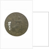 Emsworth halfpenny token commemorating Admiral of the Fleet Richard Howe (1726-1799) and the Glorious First of June, 1794; reverse by T. Wyon