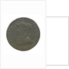 Token depicting Admiral of the Fleet Richard Howe (1726-1799) and the Glorious First of June, 1794; obverse by P. Wyon