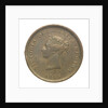 New Brunswick penny token; obverse by unknown