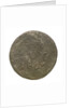 Token decorated with a broad arrow and inscription: 'PO AUG 1823'; obverse by unknown
