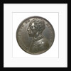 Commemorative medal depicting John, Duke of Montagu; obverse by J.A. Dassier