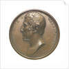 Commemorative medal depicting Duke of Wellington (1769-1852), Chancellor of Oxford University 1834; obverse by T. Webb