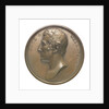 Commemorative medal depicting Duke of Wellington (1769-1852), Chancellor of Oxford University 1834; obverse by T. Webb