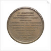 Commemorative medal depicting Duke of Wellington (1769-1852), Chancellor of Oxford University 1834; reverse by T. Webb