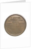 Commemorative medal depicting Duke of Wellington (1769-1852), Chancellor of Oxford University 1834; reverse by T. Webb