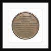 Commemorative medal depicting Duke of Wellington (1769-1852), Chancellor of Oxford University 1834; reverse by T. Webb
