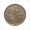 Portsmouth halfpenny token commemorating John Jervis, Earl St Vincent (1735-1823) and the battle of Cape St Vincent, 1797; reverse by T. Wyon