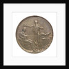 Portsmouth halfpenny token commemorating John Jervis, Earl St Vincent (1735-1823) and the battle of Cape St Vincent, 1797; reverse by T. Wyon