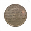 Portsmouth halfpenny token commemorating John Jervis, Earl St Vincent (1735-1823) and the battle of Cape St Vincent, 1797; reverse by T. Wyon
