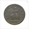 Halfpenny; reverse by Unknown