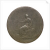 Halfpenny; reverse by unknown