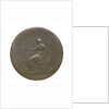 Halfpenny; reverse by unknown
