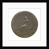 Halfpenny; reverse by unknown