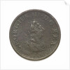 Halfpenny; reverse by unknown