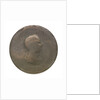 Halfpenny; obverse by unknown