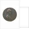 A Portsmouth halfpenny commemorating John Jervis, Earl St Vincent (1735-1823) and the battle of Cape St Vincent, 1797; reverse by J. Pitt