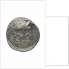 Denarius; reverse by P. Fourius Crassipes