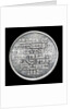 Medal commemorating R. L. Stevenson's novel 'Treasure Island'; reverse by unknown