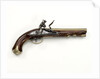 Brass Barrel pistol by H. Nock, 1796 by Henry Nock