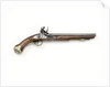 Flintlock pistol by unknown