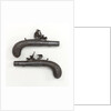 Flintlock pistols by T. Goldworthy