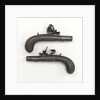 Flintlock pistols by T. Goldworthy